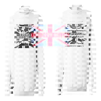 Bloody Hell British Slang Pride Uk Flag English Sweatshirt | Mazezy