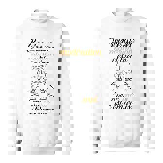 Boire Avec Modération C'est Bien Avec Moi C'est Mieux Drôle Sweater e - Cadeauxyz