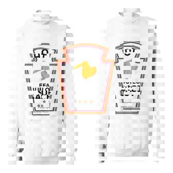 Buffalo Sauce Condiment Group Costume Sweatshirt | Mazezy