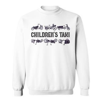Cargo Niños Taxi Retro Cargo Bicicletaintage Cargobike Camisa de entrenamiento - Regaloses