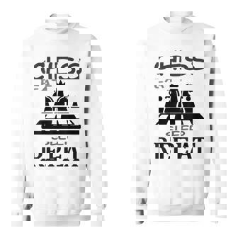 Chess Play チェス盤 チェスマット ギフトアイデア スウェットシャツ - Kawaiitshirt