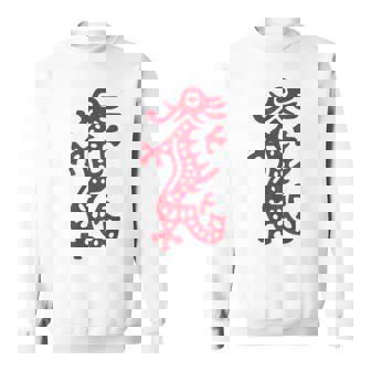 Chinese Mah Jong Red Dragon Tile Mahjong Costume Sweatshirt Unisex | Mazezy