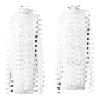 Christian T-Shirt Jesus Is My Rock Sweatshirt Unisex | Mazezy