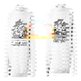 Chubby Bulldog Rolling Fatties Vintage Sweatshirt | Seseable UK