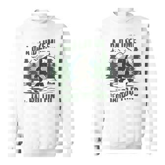 Cool Sasquatch For Fathers Day Bigfoot Sweatshirt - Monsterry