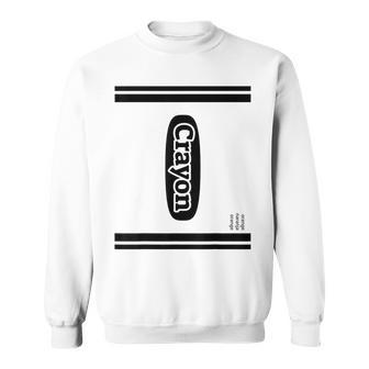 Crayon Orange Group Costume Sweatshirt - Thegiftio UK