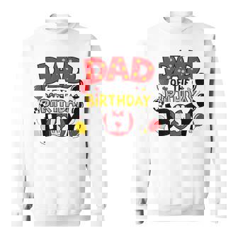 Dad Of The Birthday Boy Matching Dad Son Family Bday Sweatshirt | Seseable UK