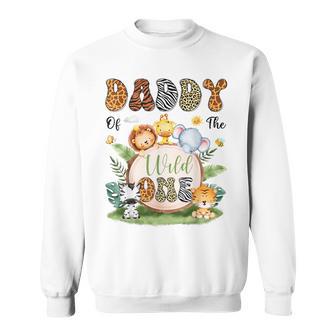 Daddy Of The Wild One Safari Jungle 1St Birthday Boy Sweatshirt | Seseable FR