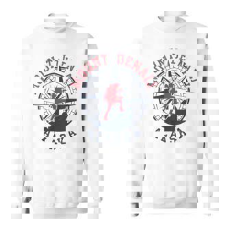 Denali National Park Alaska Hiking Camping Travel Souvenir Sweatshirt - Monsterry