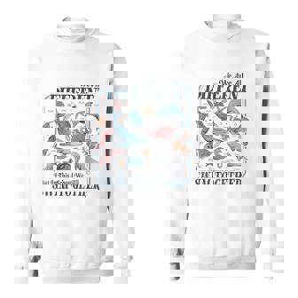 We Are Different But In This School We All Swim Together Sweatshirt | Seseable CA