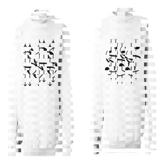 Dollar Sign In Alternative Grunge Alt Emo Goth Tattoo Style Sweatshirt Unisex | Mazezy
