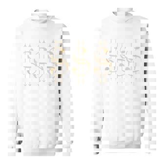 Dollar Sign In Grunge Alternative Emo Alt Goth Tattoo Style Sweatshirt Unisex | Mazezy