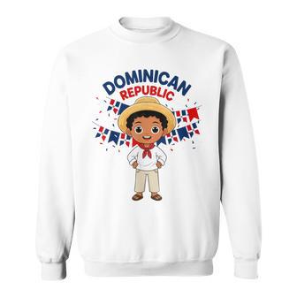 Dominican Republic Dominican Boy Traditional Outfit Wear Sweatshirt - Thegiftio UK