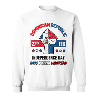 Dominican Republic Independence Day Republica Dominicana Sweatshirt | Mazezy