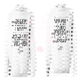 Doucement Le Matin Pas Tropite L’Après-Midi Humour Flemme Sweater e - Cadeauxyz