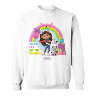 Dreamworks Gabby's Dollhouse 7Th Birthday Sweatshirt - Thegiftio UK