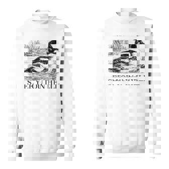 Duck Saying See You In Hell Groose Drive Water Sweatshirt | Seseable FR