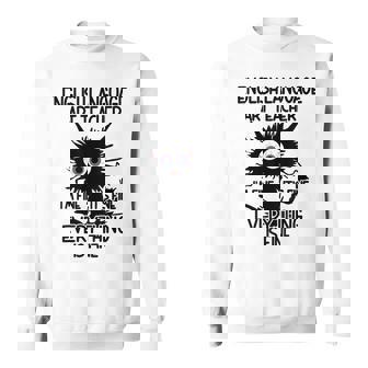 English Language Art ELA Teacher It's Fine Cat Sweatshirt Unisex | Mazezy