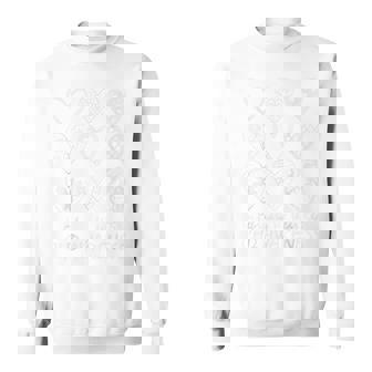 February Is Red Heart Health Heart Disease Awareness Chd Sweatshirt | Mazezy