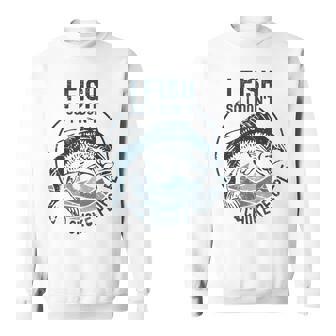 I Fish So I Don't Choke People Sayings Fishing Sweatshirt Unisex | Mazezy