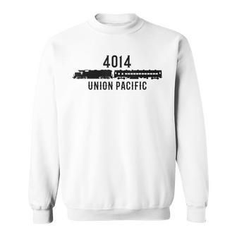 Freight Train Union Pacific Engine Types Of Trains Steam Sweatshirt - Thegiftio UK