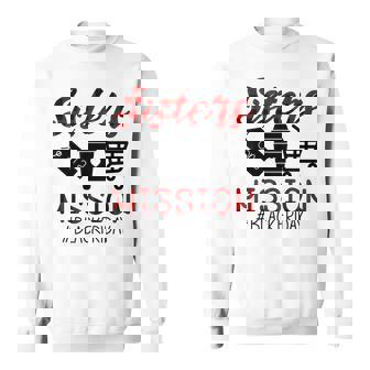 Friday Squad Shopping Season Sisters On Mission Sweatshirt Unisex | Mazezy