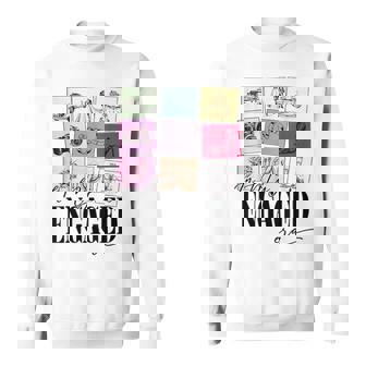 Engagement Quote In My Engaged Era Cool Fiancee Sweatshirt | Seseable CA