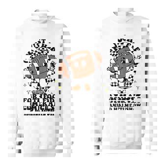 Football I'm Just Here For The Food And Halftime Show Sweatshirt - Thegiftio