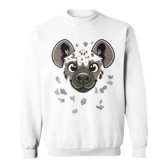 Hyena Costume Hyena Face Costume Sweatshirt - Thegiftio UK