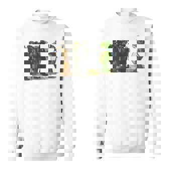 Portland Frog Meme Retro Vintage Style Sweatshirt | Mazezy