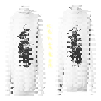 Ghost Of Yotei Atsu Lone Mercenary With Golden Kanji Felpa - Novitaregali