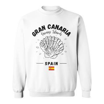 Gran Canariahell Bandera España Almeja España Islas Canarias Camisa de entrenamiento - Regaloses