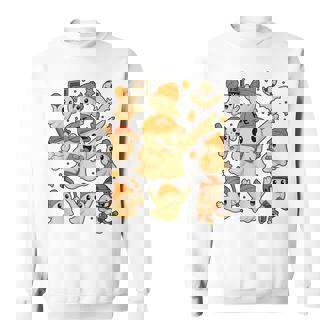 Halloween PE Teacher Costume Ghost Physical Education Sweatshirt Unisex | Mazezy