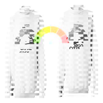 The Health Effects Of High Cortisol Levels Sweatshirt - Monsterry