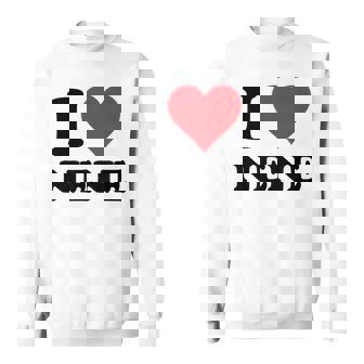 I Heart Nene 名 I Love パーソナライズ スウェットシャツ - Kawaiitshirt