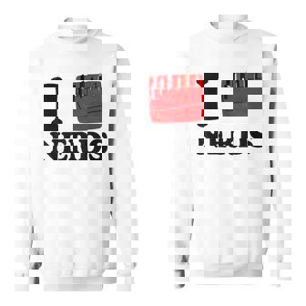 I Heart Nerds Original Sweatshirt | Mazezy