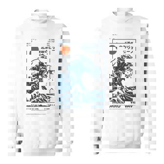 Hokkaidointage Japanese Great Wave Kanagawa Estetica Felpa - Novitaregali