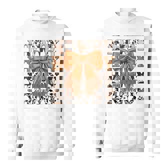 Howdy Cowgirl Coquette Bow Country Western Rodeo Cowboy Sweatshirt - Thegiftio