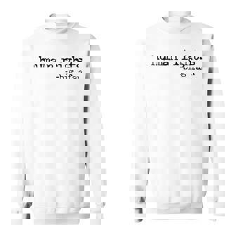 Human Rights Big Fan Protest Sweatshirt - Monsterry