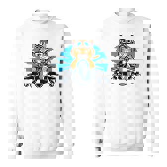 Humour D'aviation De Pilote De Chat De Combat Amusant Pour Les Amoureux Des Chats Sweater e - Cadeauxyz