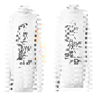 I'm Not As White As I Look Proud Native American Indigenous Sweatshirt | Seseable CA