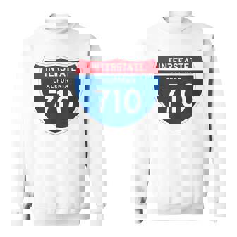Interstate 710 California スウェットシャツ - Kawaiitshirt