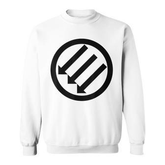 Iron Front The Three Arrows Stand Against Fascism Sweatshirt - Thegiftio UK