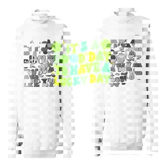It's A Good Day To Have Luckyt Patrick Day シャムロック アイリッシュ スウェットシャツ - Kawaiitshirt