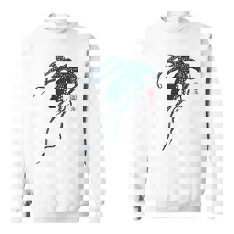 Japanese Aesthetic Asian Vintage Kraken Octopus Sweatshirt - Monsterry