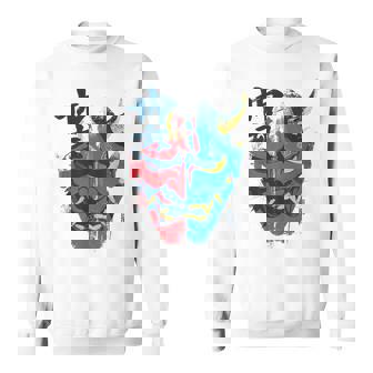 Japanese Yokai Oni Sweatshirt - Monsterry