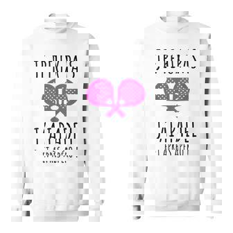 Je Peux Pas J'ai Padel Et Apéro Anniversaire Humourport Sweater e - Cadeauxyz