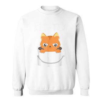 Kit-Tea Humoristique Avec Inscription Love Pour Les Amoureux Des Chats Sweater e - Cadeauxyz