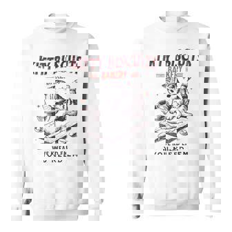 Kitty Biscuits We Knead Em You Need Em Cat Lover Baking For Women Sweatshirt | Seseable FR