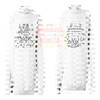 La Bisabuela Mas Bonita Beautiful Spanish Great Grandma Sweatshirt | Mazezy